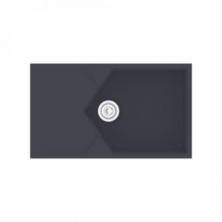 Кухонная мойка KitKraken Sea Graphite 85 Темно-серая