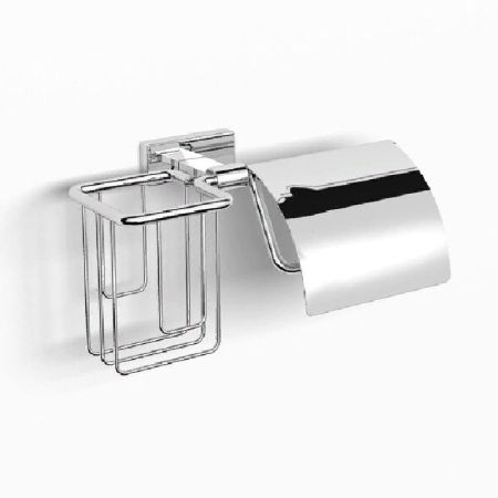 Держатель туалетной бумаги Langberger Alster 10941P с крышкой Хром