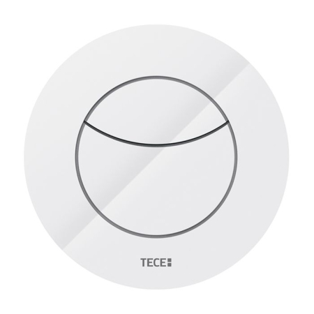 TECEflushpoint, Панель смыва, 2 клавиши, круглая белая, артикул 9240981