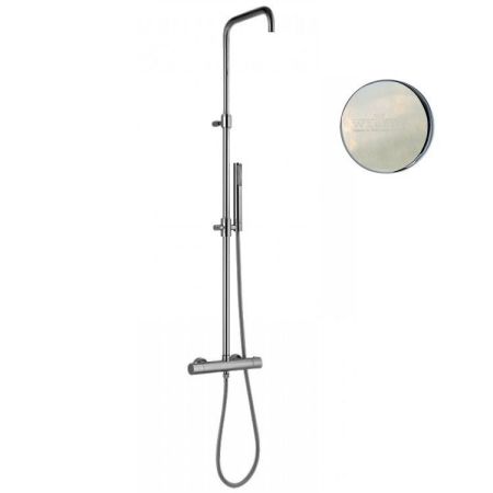 Душевая система с термостатом Webert Elio EL980508345, никель, артикул EL980508345