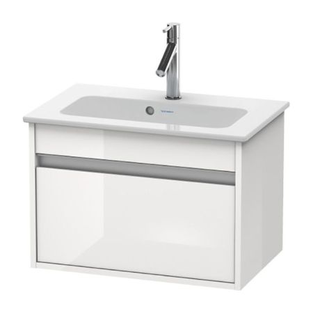 Duravit Ketho База под раковину  410x600x385, 1 выдв.ящик, цвет белый глянцевый, артикул KT642202222