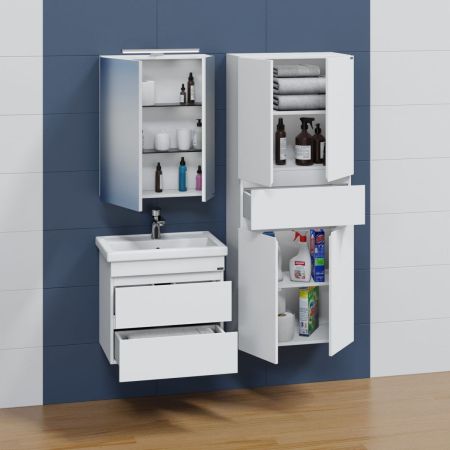 Тумба для умыв. "Марс 60" 2 ящ. подвес. (ум. Фостер 60)