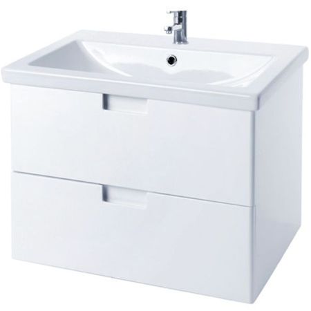 Тумба под раковину Bellezza Пегас 100 4630417270015 подвесная Белая, артикул 4630417270015