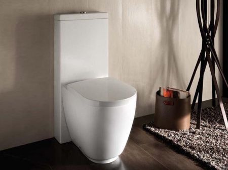 Унитаз Hatria Fusion YXVD приставной без сиденья