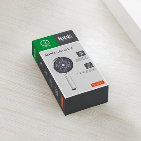 Лейка для душа IDDIS SpaHome хром (SPA3F0Ci18), артикул SPA3F0Ci18