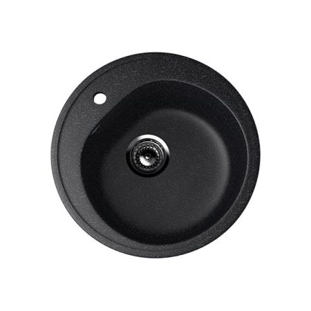 Кухонная мойка Ulgran U-101-308, черный, артикул U-101-308