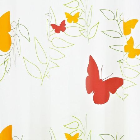 Штора для ванны Ridder Butterflies 200х180 Красная, артикул 32606