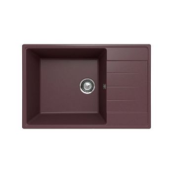 Кухонная мойка Ulgran Quartz Prima 760-06, трюфель