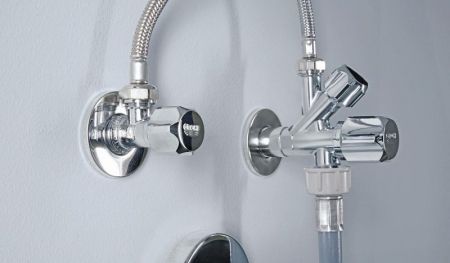 Вентиль угловой GROHE 1/2 -3/8 для подключения смесителей, хром (22018000)