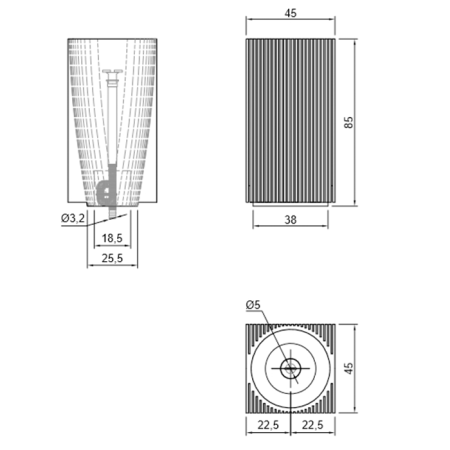 ANTONIO LUPI CONTROVERSO Раковина напольная 450x450x850 мм, слив в пол, с самотёчным донным клапаном, сифоном и гибким шлангом, Marmo Carrara, артикул CONTROVERSO
