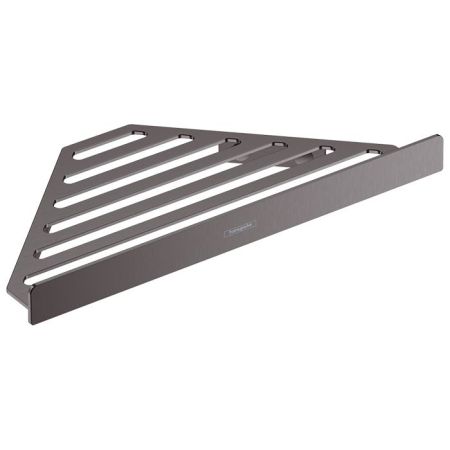 HG AddStoris Угловая корзинка, цвет: шлифованный черный хром