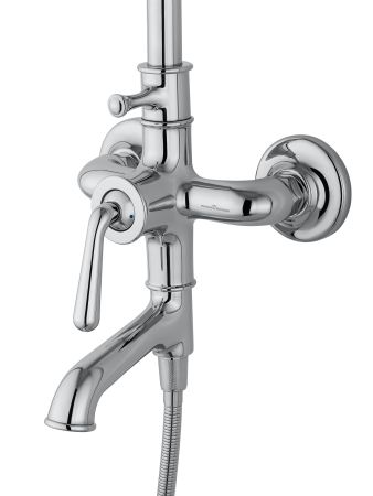 Душевая система WONZON & WOGHAND STEAM, Хром (WW-88739008-CR), артикул WW-88739008-CR