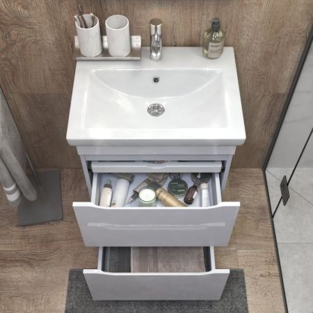 Тумба VIGO Grani 600-0-2 под раковину Ц0000005953 (Como) (201), артикул 201