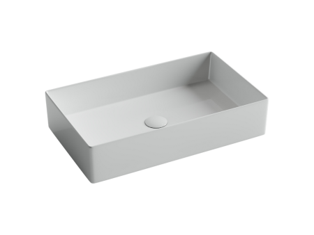 Раковина накладная прямоугольная Элемент (Element) 601x361x130, цвет белый, арт. CN6070, артикул CN6070