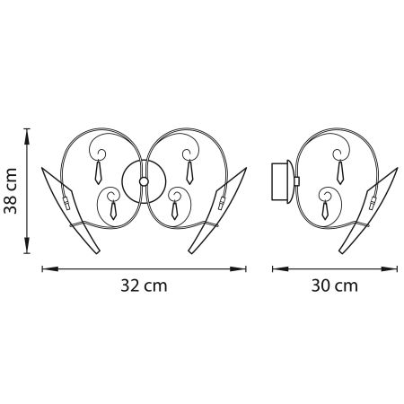 Бра Scarabeo Lightstar 755624, артикул 755624