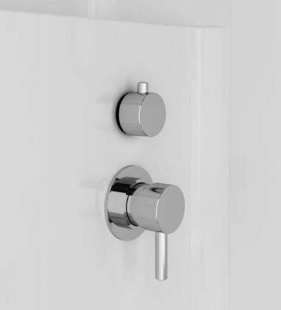 Душевая кабина AM.PM Gem 92х92 W90C-333-090WTA профиль Хром стекло прозрачное, артикул W90C-333-090WTA