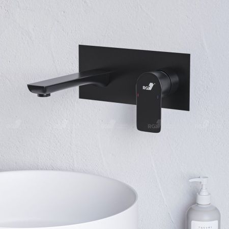 Смеситель встраиваемый с изливом RGW SP-46B, артикул 51140546-04