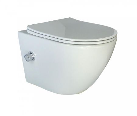 Подвесной Унитаз-Биде TERUEL-WB (White), артикул ESWBTERUW