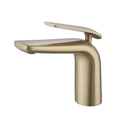 Смеситель для раковины Rose R3901G, золотой сатин, артикул R3901G