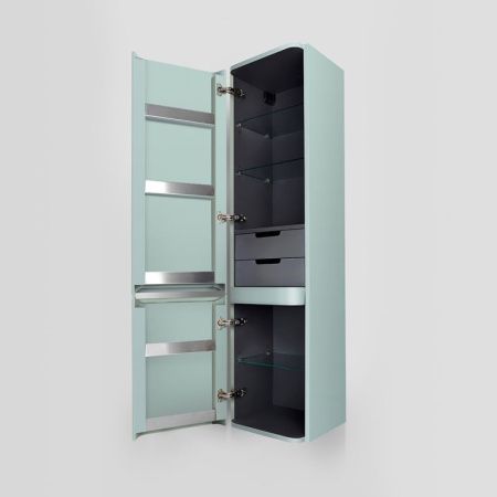 Шкаф пенал AM.PM Sensation 40 L M30CHL0406GG подвесной Мятный Шкаф пенал AM.PM Sensation 40 L M30CHL0406GG подвесной Мятный