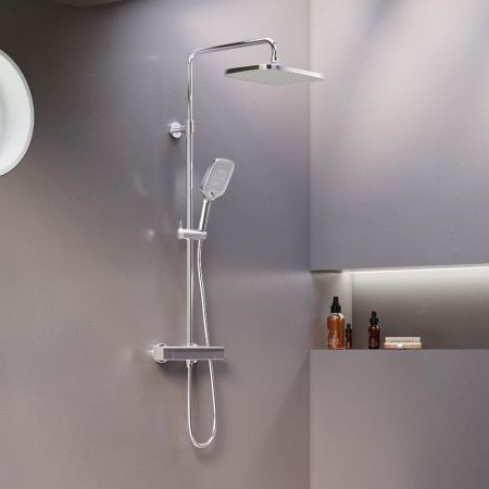 953800000 Gala душевая система с душевым ТМС смесителем, хром, артикул 953800000