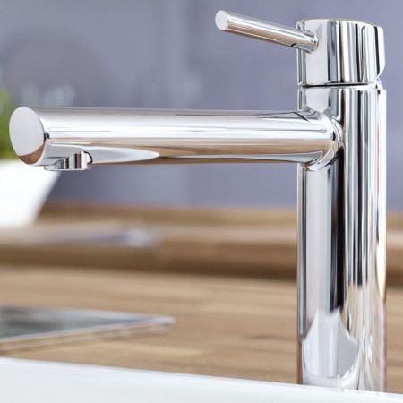 Смеситель для кухни GROHE Concetto с высоким изливом, хром (31128001), артикул 31128001