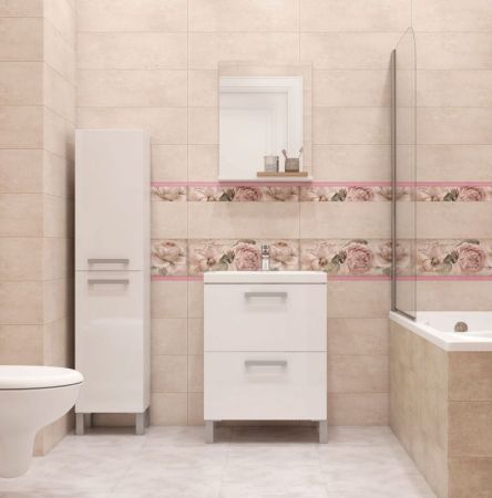 Умывальник мебельный Cersanit Como 60, артикул S-UM-COM60/1-w