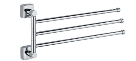 Держатель для полотенец Fixsen Kvadro FX-61302A-3 Хром, артикул FX-61302A-3