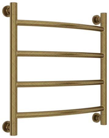 Полотенцесушитель водяной "ГАЛАНТ+" 500х500 (Состаренная БРОНЗА), артикул 05-0200-5050