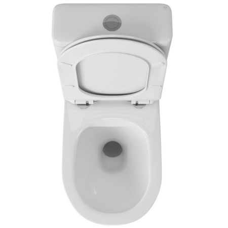 Унитаз компакт Owl 1975 Eter OWLT190202 без бачка с сиденьем Микролифт, артикул OWLT190202