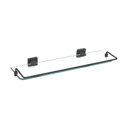 Полка стеклянная Rose RG1519H, черный, артикул RG1519H