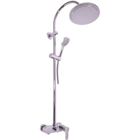 Душевой комплект с душем. Смеситель для душа,с штангой 1020мм, верхним и ручным душем, с керам.перек, артикул ZA082.5/3