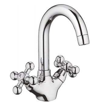 Смеситель для кухни Cron CN1319, хром