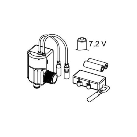 Картридж TECEfilo, питание от батареи 7,2 B, артикул 9242091