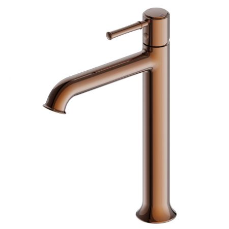 Смеситель для раковины высокий WONZON & WOGHAND TOR, Розовое золото (WW-88019073-RG), артикул WW-88019073-RG