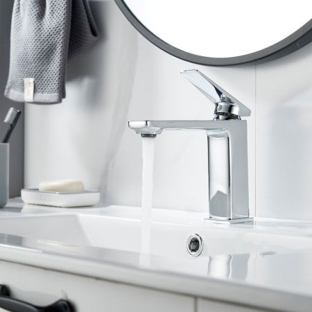 Смеситель для раковины Shevanik S8901-1, хром, артикул S8901-1