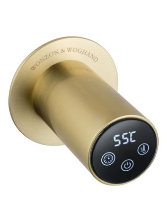 Полотенцесушитель электрический встраиваемый WONZON & WOGHAND DORTMUND, Брашированное золото (WW-A365-BG), артикул WW-A365-BG