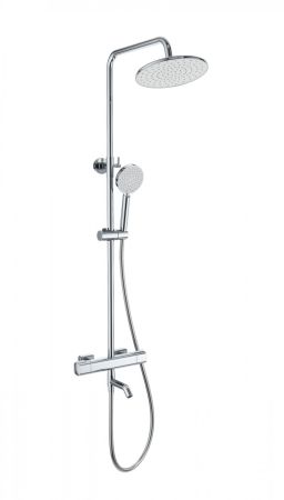 Душевая система с термостатом WONZON & WOGHAND STAY 1, Хром (WW-B3051-A1-CR), артикул WW-B3051-A1-CR