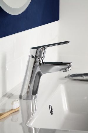 Смеситель для раковины  JACOB DELAFON LUICEN E20849-CP (хром, L-10,3 H-8), шт, артикул E20849-CP