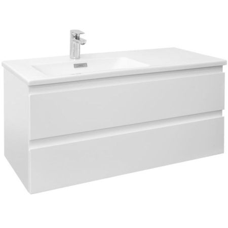 EB2054-J5 Тумба для левосторонней раковины 100 см, цвет блестящий белый, артикул EB2054-J5