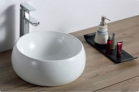 Раковина-чаша BelBagno 40 BB1065 Белая, артикул BB1065
