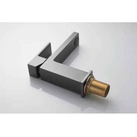 Cмеситель для раковины Knotlor KN-20/GM, оружейная сталь