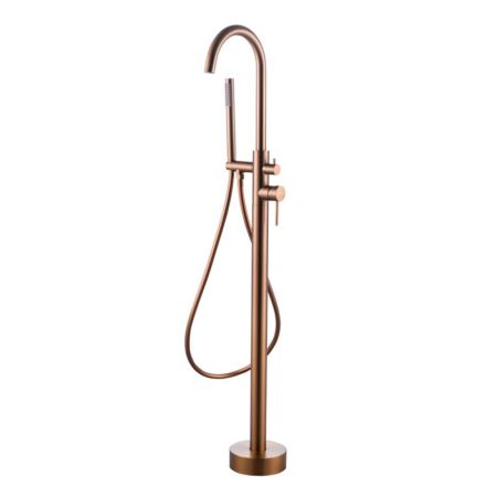 Смеситель для ванны напольный Knotlor SS-27/RB, бронза, артикул SS-27/RB