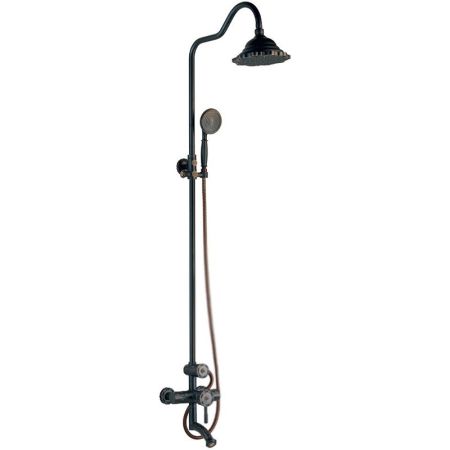 Душевая система Lemark Jasmine LM6662ORB Черная бронза, артикул LM6662ORB