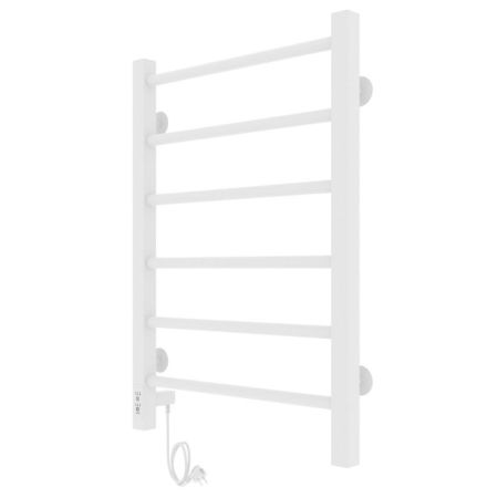 Полотенцесушитель электро "Феличия ЧК6 400х600", белый муар, левый