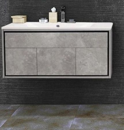 Тумба под раковину Акватон Уэльс 100 1A207901WAC30 Темный шоколад, артикул 1A207901WAC30