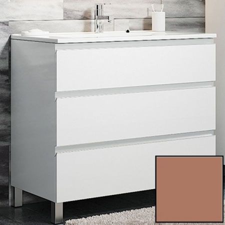 Тумба с раковиной SanVit Авеню-3 120 kavenu3120 в цвете Ral Капучино