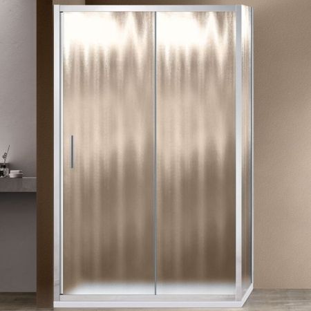 Душевой уголок Vincea Garda 140х90 VSR-1G9014CH профиль Хром стекло шиншилла, артикул VSR-1G9014CH