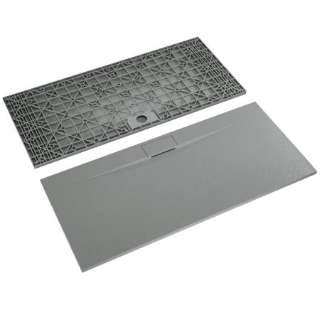 Душевой поддон прямоугольный RGW TKS-Gr Серый (800x2000)