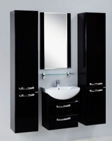 Тумба под раковину АКВАТОН АРИЯ М 46,6 1A140001AA010 (подвесная, белый глянец), шт, артикул 1A140001AA010